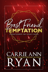 Special Edition Cover. Red Cover with white stars with yellow writing. Best Friend Temptation.